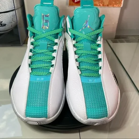 🆕 Guo Ailun x Air Jordan 35 GS 'Jade' - Picture 4 of 13